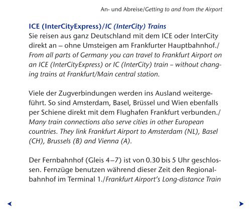 Frankfurter Flugplan