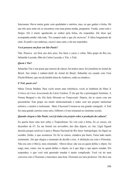 CONVERSAS COM SOCIÓLOGOS BRASILEIROS ... - GV Pesquisa