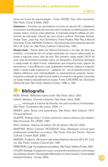 Baixar material educativo em PDF - Arte na Escola