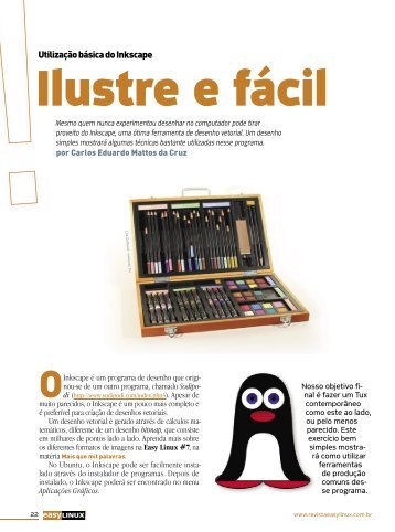 Utilização básica do Inkscape - Linux Magazine