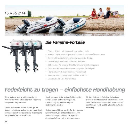 Die Yamaha-Vorteile