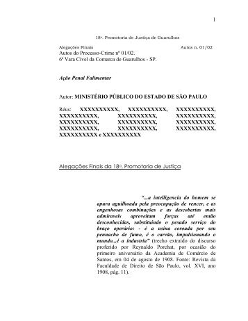 Doutor NILTON BELLI FILHO - Associação Paulista do Ministério ...