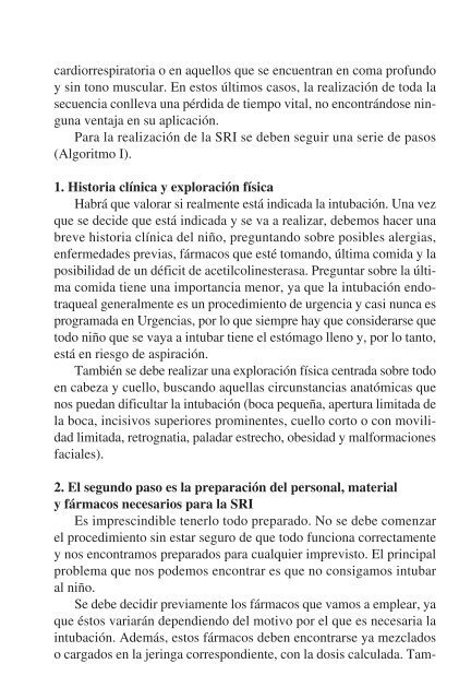 secuencia rápida de intubación - Urgencias de Pediatría