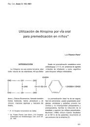 Utilización de Atropina por vÍa oral para premedicación en niños