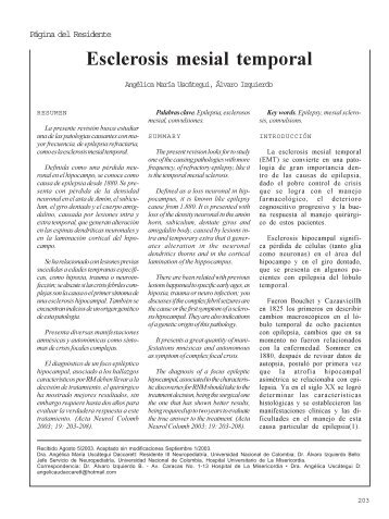 Esclerosis mesial temporal