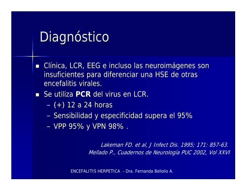 ENCEFALITIS - Medicina de Urgencia UC