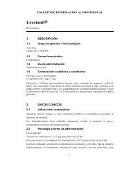 Folleto Médico Lexotanil - Roche