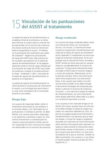 (ASSIST): Manual para uso en - PAHO/WHO