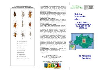 Vigilância Epidemiológica da Doença de Chagas na Amazônia ...