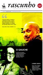 o gauche - Jornal Rascunho