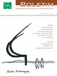 Revista Reumatologista.pmd - Sociedade Brasileira de Reumatologia