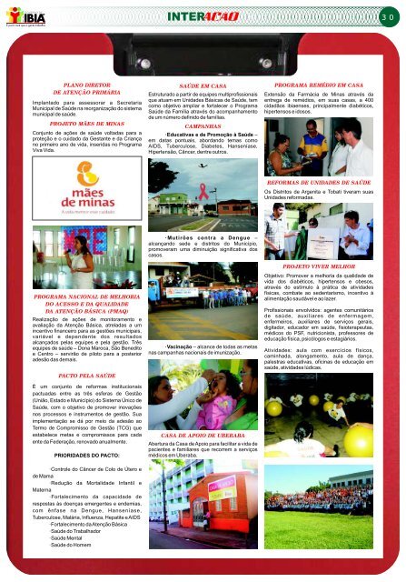 interação - dezembro 2012 - Portal da Prefeitura Municipal de Ibiá