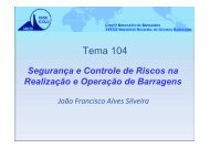 Relato Geral - Comitê Brasileiro de Barragens