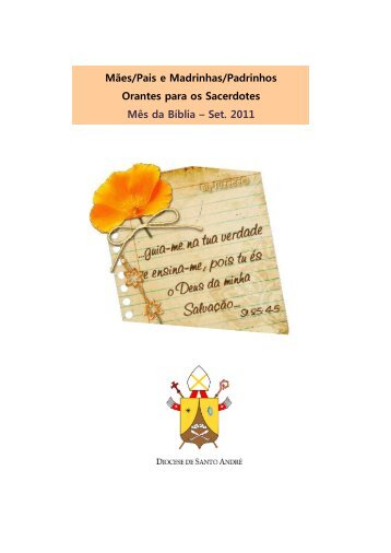 Mães/Pais e Madrinhas/Padrinhos Orantes para os Sacerdotes Mês ...