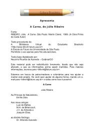 A Carne (em PDF) - Cultura Brasileira