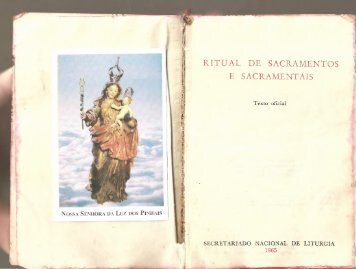 Rituale (Ritual de Sacramentos e Sacramentais) - São Pio V