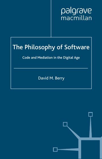 The Philosophy of Software