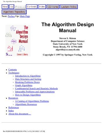 The.Algorithm.Design.Manual.Springer-Verlag.1998