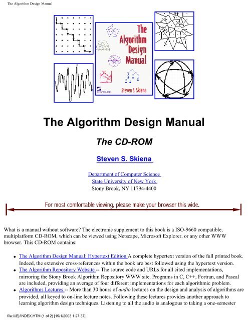 The.Algorithm.Design.Manual.Springer-Verlag.1998