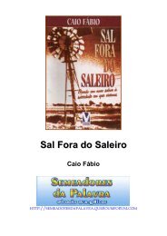 evangélico - caio fábio - sal fora do saleiro [rev]