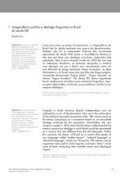 Independência política e ideologia linguística no Brasil do século XIX