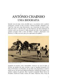 Mestre António Chaínho - Uma biografia - Câmara Municipal de ...