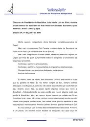 MODELO PARA TRANSCRIES DO PRESIDENTE - Cepal