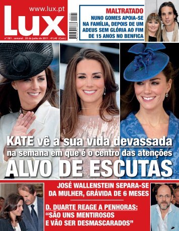 Leia toda a entrevista na edição impressa disponível para ... - Lux - Iol