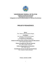 Projeto Pedagógico - Instituto de Ciências Humanas - Universidade ...