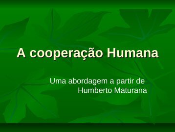 Liderança Cooperativa - ASmayr