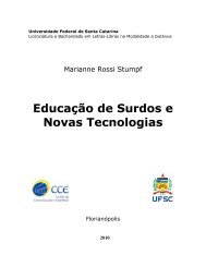 Educação de Surdos e Novas Tecnologias - Letras Libras