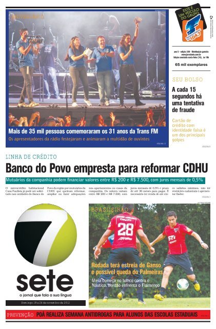 Baixe PDF completo - jornal sete