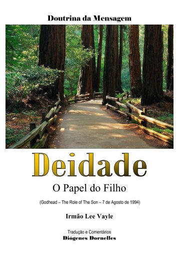 Deidade - O Papel do Filho - Webnode