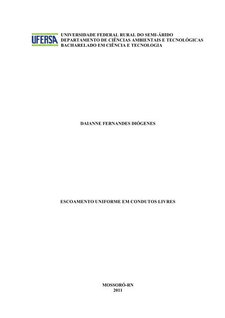 0 universidade federal rural do semi-árido ... - eBiblio - Ufersa