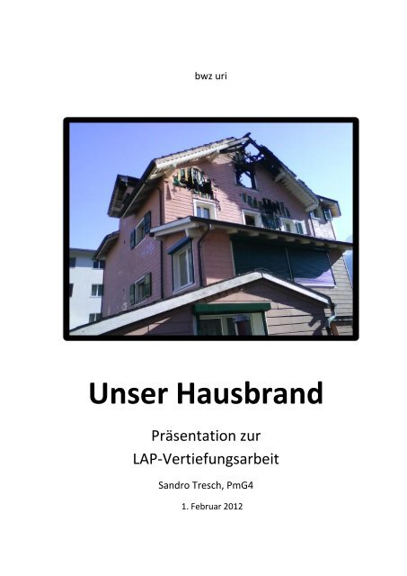 Unser Hausbrand - Computer-Studio, Schattdorf