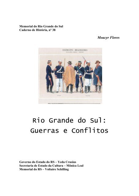 Rio Grande do Sul: Guerras e Conflitos - Memorial do Rio Grande ...