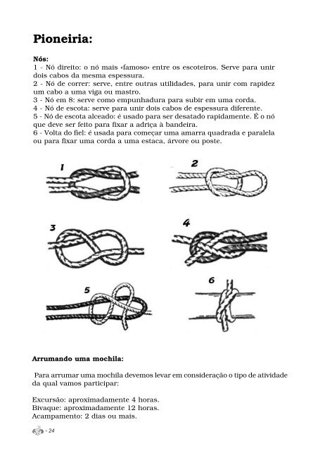 Manual do Escoteiro Noviço - 13° Grupo Escoteiro do Mar Almirante ...
