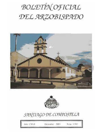 Diciembre nº 3.581 - Archidiócesis de Santiago de Compostela