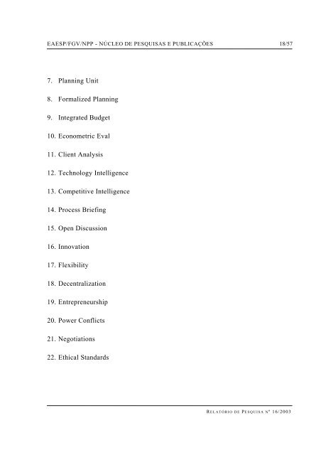 resumo palavras-chave abstract key words - GV Pesquisa