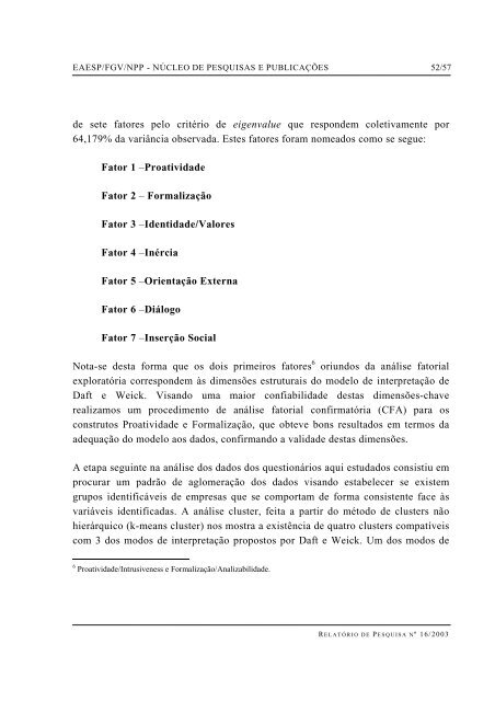 resumo palavras-chave abstract key words - GV Pesquisa