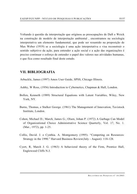 resumo palavras-chave abstract key words - GV Pesquisa