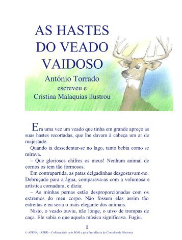 AS HASTES DO VEADO VAIDOSO