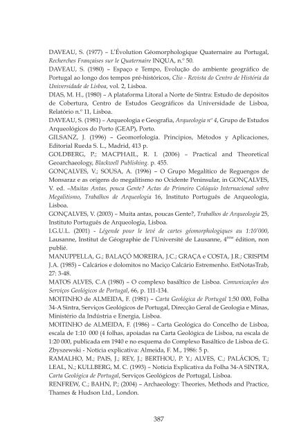 3. O Penedo do Lexim: Uma leitura paleoambiental - Câmara ...