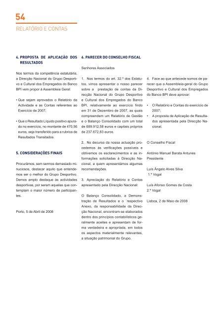 Agosto-Outubro 08 - Grupo Desportivo e Cultural dos Empregados ...