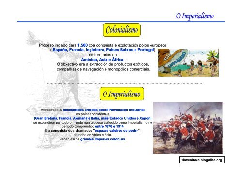 O Imperialismo ppt - Blogaliza