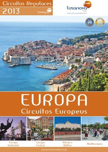 Circuitos regulares - Lusanova Tours
