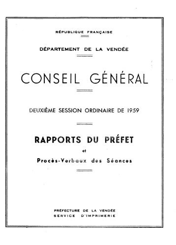 GENERAL - Archives de Vendée