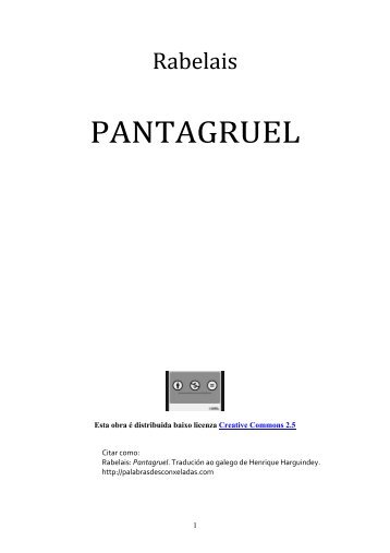 PANTAGRUEL - Unknown - Palabras Desconxeladas
