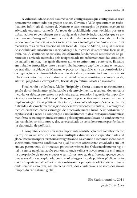 processos de territorialização e identidades sociais - UFSCar