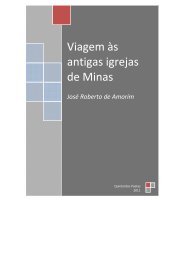 Viagem às antigas igrejas de Minas - Quintal dos Poetas